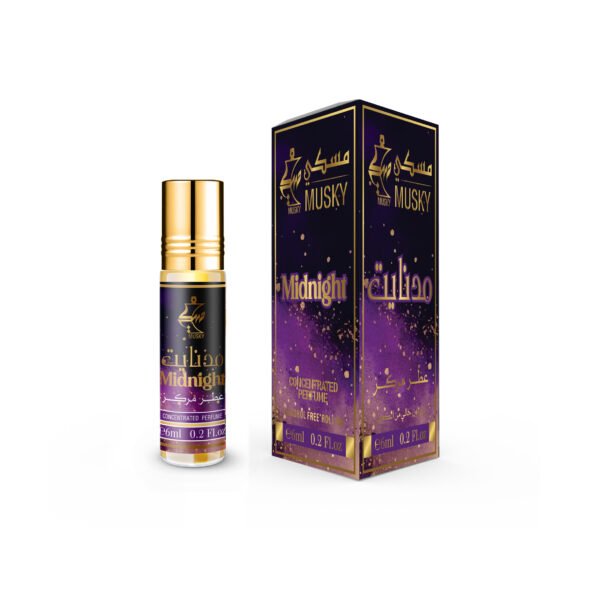 Midnight Concentrated Perfume Oil Roll-On (6ml) - Alcohol-Free
