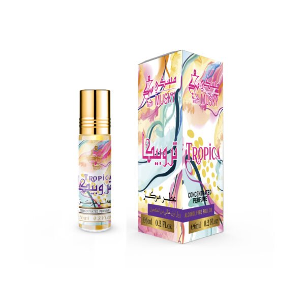 Tropica Concentrated Perfume Oil Roll-On (6ml) - Alcohol-Free