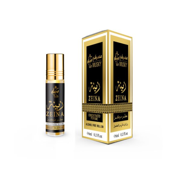 Zeina Concentrated Perfume Oil Roll-On (6ml) - Alcohol-Free