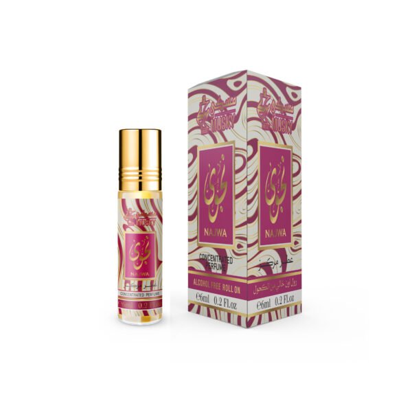 Najwa Concentrated Perfume Oil Roll-On (6ml) - Alcohol-Free