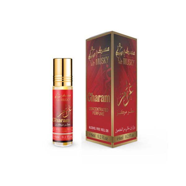 Charam Concentrated Perfume Oil Roll-On (6ml) - Alcohol-Free