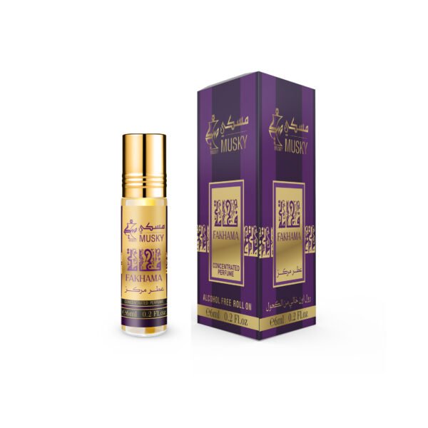 Fakhama Concentrated Perfume Oil Roll-On (6ml) - Alcohol-Free