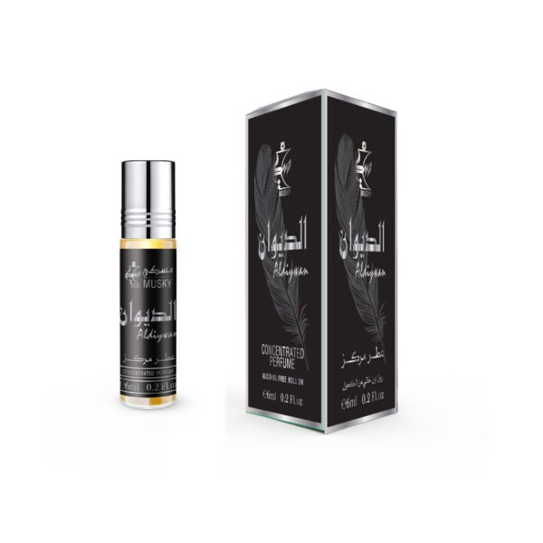 Aldiywan Concentrated Perfume Oil Roll-On (6ml) - Alcohol-Free