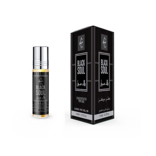 42 Black Soul Concentrated Perfume Oil Roll-On (6ml) - Alcohol-Free