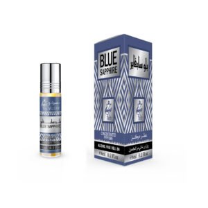 Blue Sapphire Concentrated Perfume Oil Roll-On (6ml) - Alcohol-Free